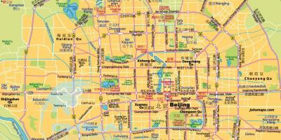 Pekinas ring road map