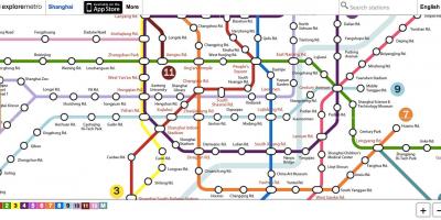 Izpētīt Pekinas metro karte
